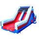 30' Red White and Blue Marble Rock Climb Slide with Blower