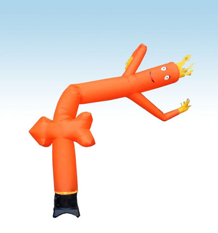12' Fly Guy Inflatable Tube Man with Blower - Orange Arrow