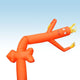 12' Inflatable Tube Man - Orange Arrow