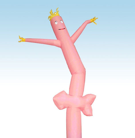 12' Inflatable Tube Man - Pink Arrow
