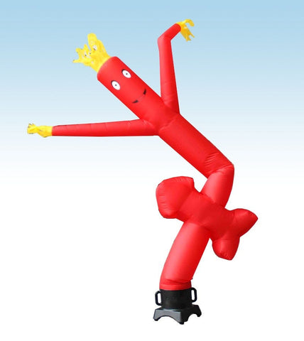12' Inflatable Tube Man with Blower - Red Arrow