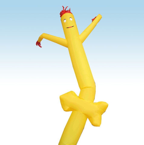 12' Inflatable Tube Man - Yellow Arrow