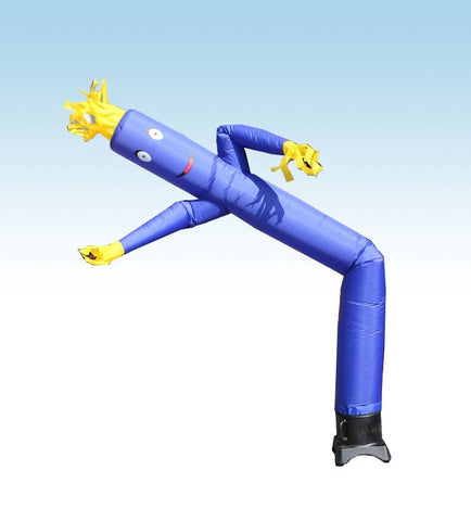 12' Fly Guy Inflatable Tube Man with Blower - Standard Blue
