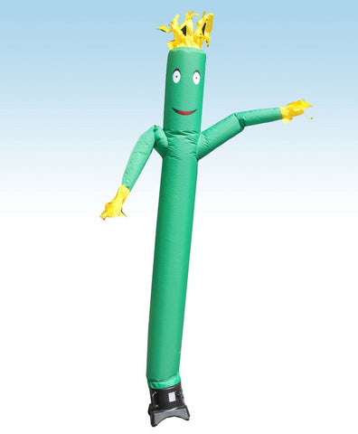 12' Fly Guy Inflatable Tube Man with Blower - Standard Green
