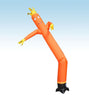 Image of 12' Fly Guy Inflatable Tube Man with Blower - Standard Orange