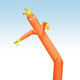 12' Inflatable Tube Man - Standard Orange