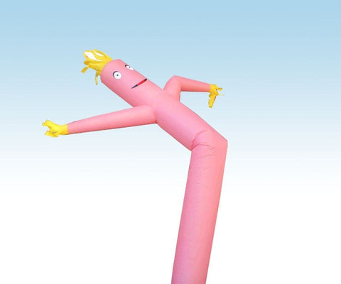 12' Inflatable Tube Man - Standard Pink