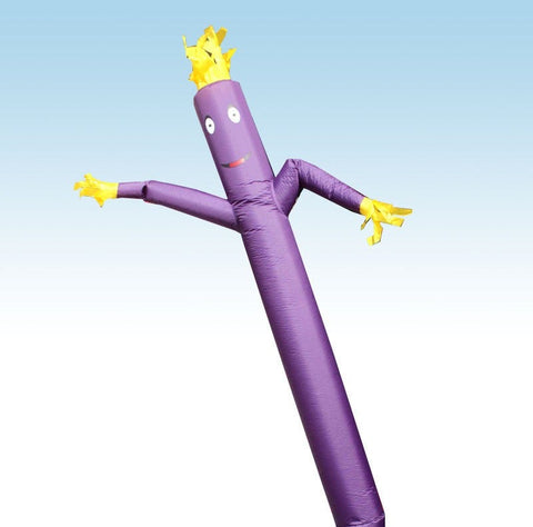12' Inflatable Tube Man - Standard Purple