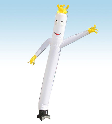 12' Inflatable Tube Man with Blower - Standard White