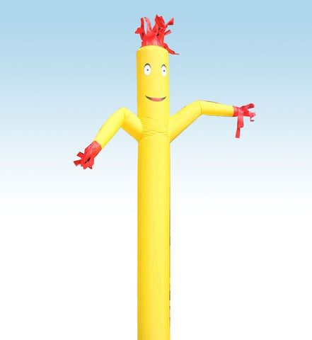 12' Inflatable Tube Man - Standard Yellow
