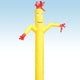 12' Inflatable Tube Man - Standard Yellow