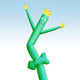18' Inflatable Tube Man - Green Arrow