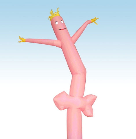 18' Inflatable Tube Man - Pink Arrow