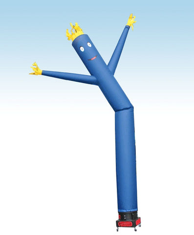 18' Inflatable Tube Man with Blower - Standard Blue