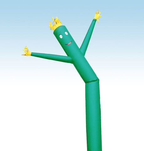 18' Inflatable Tube Man - Standard Green