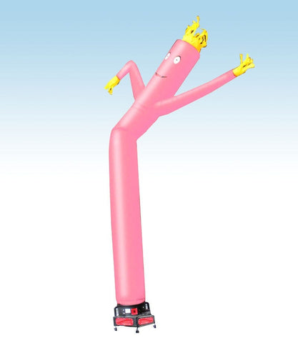 18' Fly Guy Inflatable Tube Man - Standard Pink
