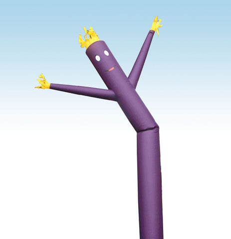 18' Inflatable Tube Man - Standard Purple