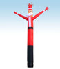 Image of 18' Inflatable Tube Man with Blower - Santa Claus 1