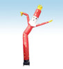 Image of 18' Inflatable Tube Man with Blower - Santa Claus 2