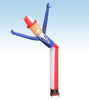 Image of 18' Inflatable Tube Man with Blower - Uncle Sam