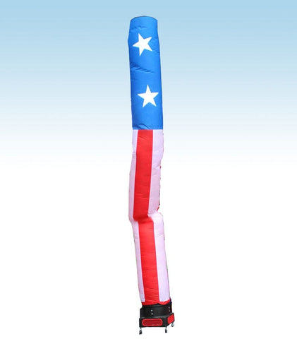 18' Inflatable Tube Man with Blower - US Flag