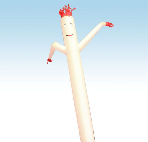18' Inflatable Tube Man - Standard White