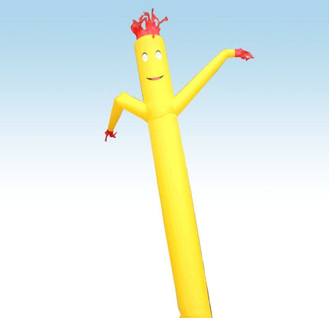 18' Inflatable Tube Man - Standard Yellow