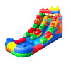 Image of Rental Lite 12' Building Block Water Slide with Blower