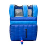 Image of 12' Rental Lite Blue Wave Inflatable Water Slide with Blower
