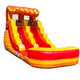 12' Rental Lite Fire Marble Inflatable Water Slide with Blower