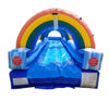 Image of  30' Blue Marble Splash and Ride Slide with Blower