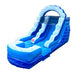 18' Blue Marble Inflatable Water Slide with Blower by POGO