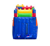 Image of 15' Tall Building Block Inflatable Water Slide with Blower
