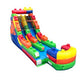 15' Tall Building Block Inflatable Water Slide with Blower