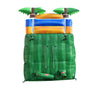 Image of 15' Tropical Green Marble Inflatable Water Slide with Blower