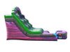 Image of Save on 15' Purple Marble Commercial Inflatable Water Slide with Blower