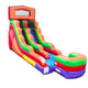 15' Tall Rainbow Modular Wet / Dry Inflatable Slide with Blower