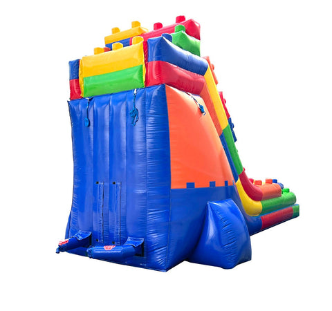 18' Building Block Inflatable Water Slide with Blower