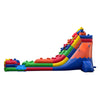 Image of 18' Building Block Inflatable Water Slide with Blower