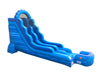 Image of Save on 18' Blue Marble Inflatable Water Slide with Blower