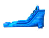 Image of Save on 18' Blue Marble Commercial Water Slide with Blower