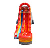 Image of Save on 18' Fire Red Marble Commercial Inflatable Water Slide with Blower
