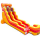 18' Lava Wave Marble Inflatable Water Slide with Blower