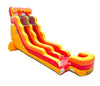 Image of 18' Lava Wave Marble Inflatable Water Slide with Blower