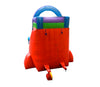 Image of 18' Retro Rainbow Inflatable Water Slide with Blower