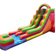18' Tall Rainbow Wet/Dry Inflatable Slide with Blower