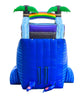 Image of OPEN BOX 18' Tropical Marble Inflatable Water Slide with Blower