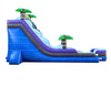 Image of OPEN BOX 18' Tropical Marble Inflatable Water Slide with Blower