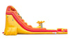 Image of 22' Tall Lava Wave Wet/Dry Inflatable Slide with Blower and Detachable Pool
