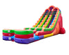 Image of 24' Tall Double Lane Rainbow Wet/Dry Inflatable Slide with Blower